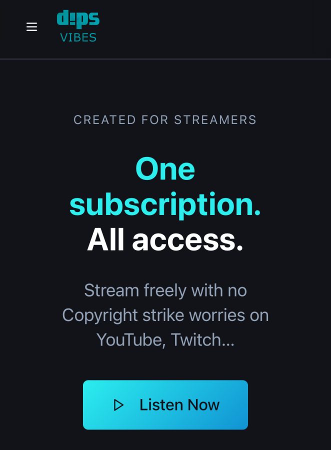 音楽配信アプリ